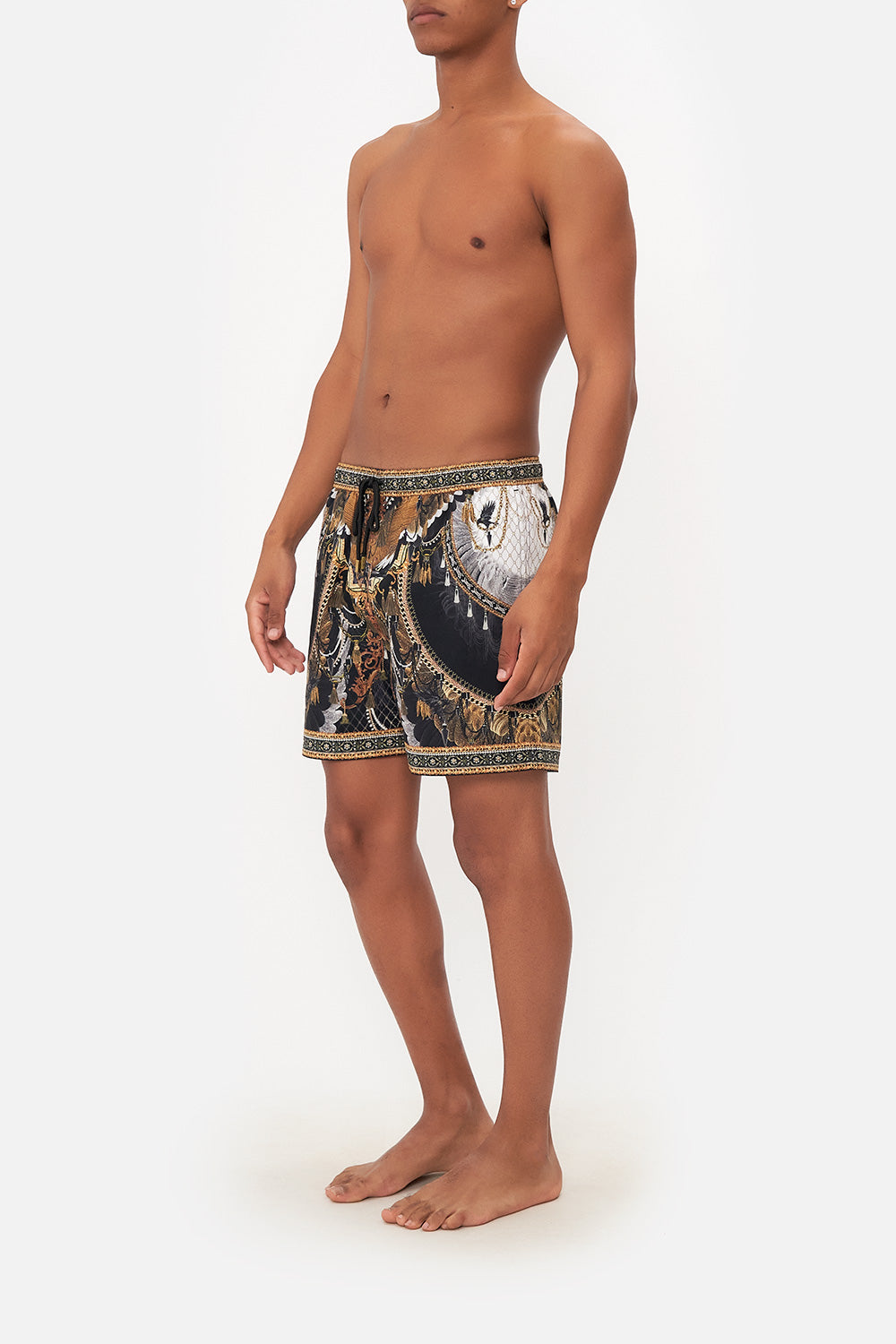 ELASTIC WAIST BOARDSHORT RAVIN RAVEN