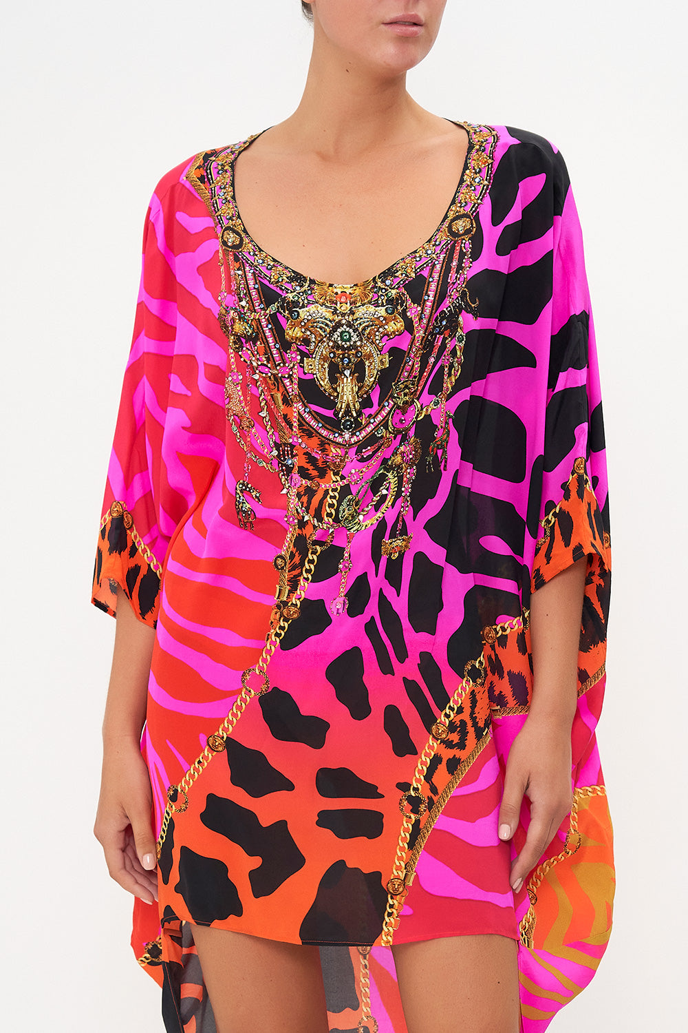 SCOOP BACK HEM DRESS ALWAYS CHANGE YOUR SPOTS