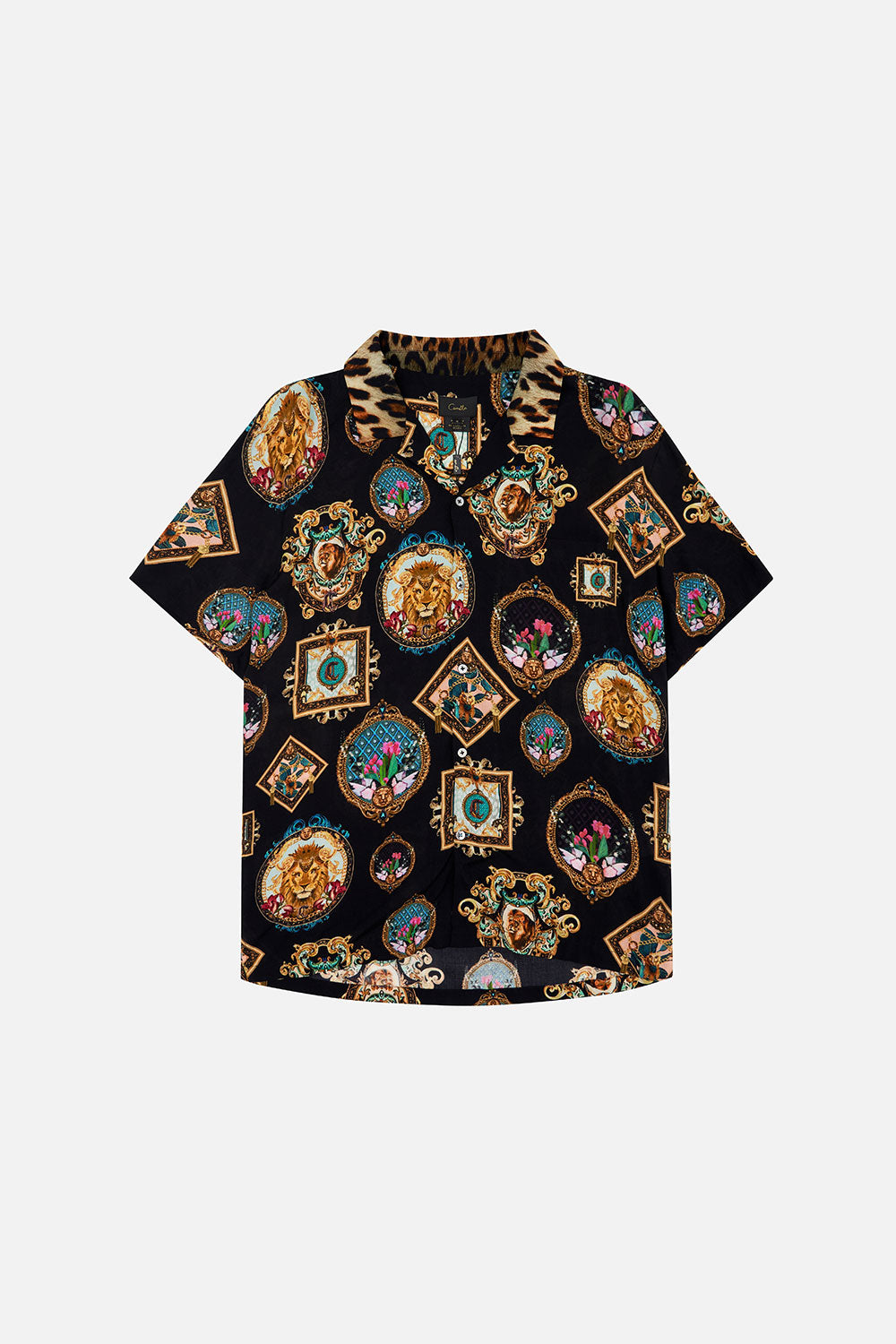 SHORT SLEEVE CAMP COLLARED SHIRT FEARLESS FELIS