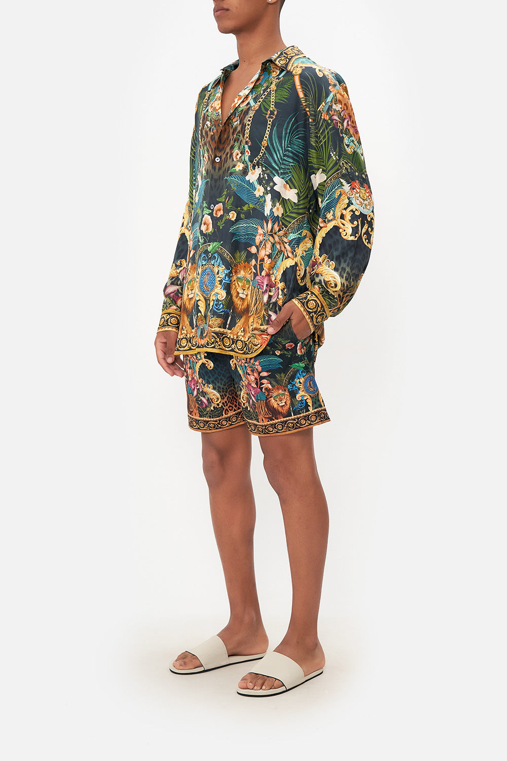 MENS OVERSIZED SHIRT FEARLESS FELIS