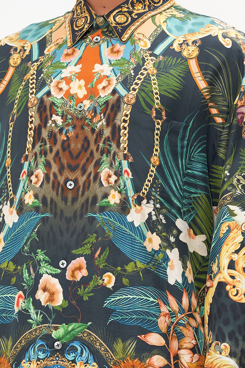 MENS OVERSIZED SHIRT FEARLESS FELIS