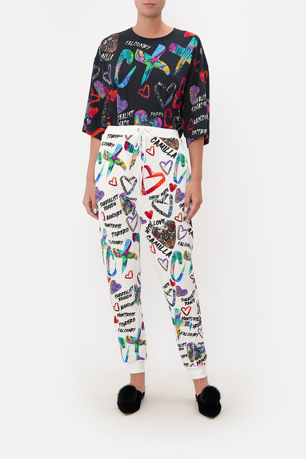 SIDE PANEL JERSEY PANT SHES A WRITE OFF