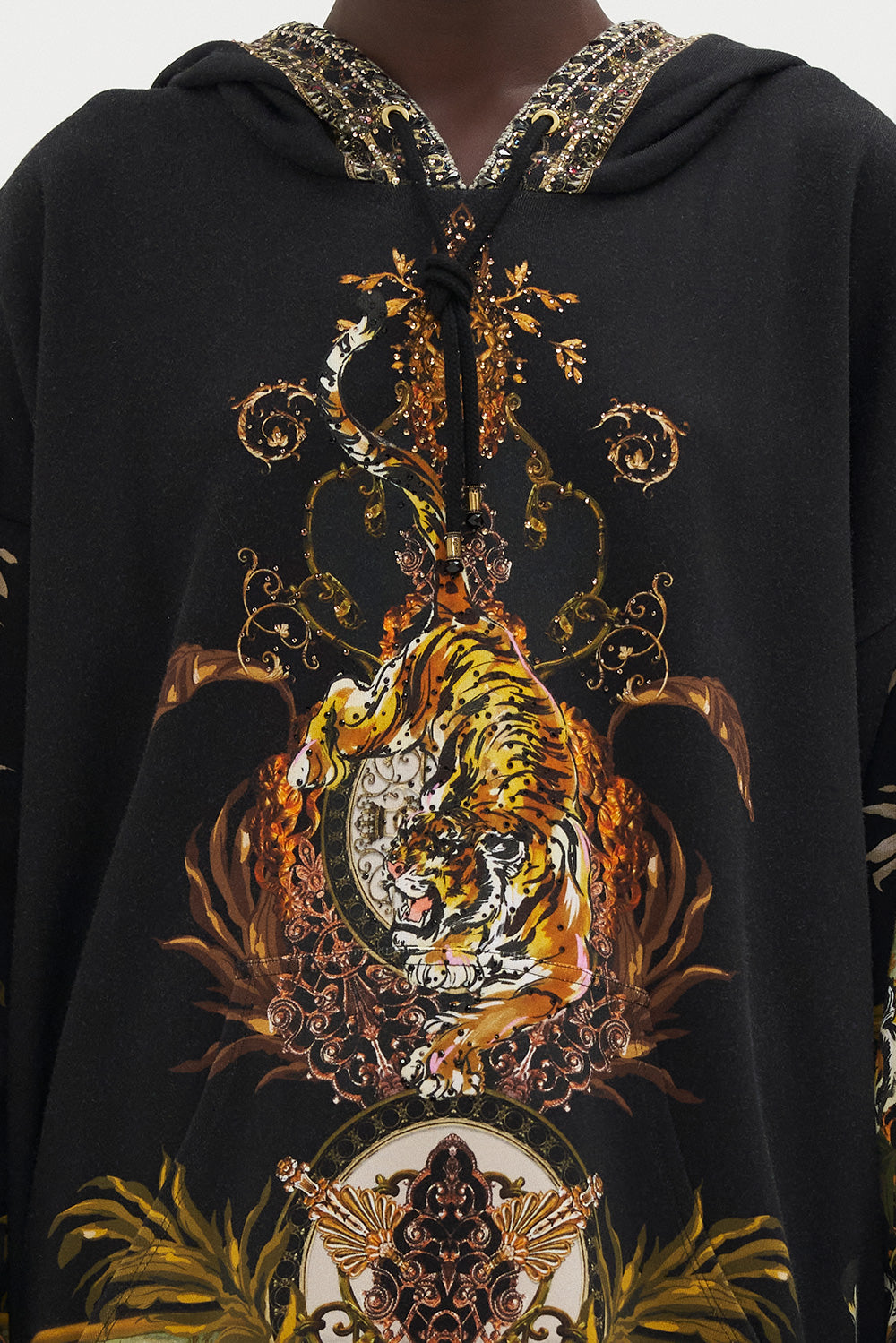 OVERSIZE BOYFRIEND HOODIE THE QUEENS KING