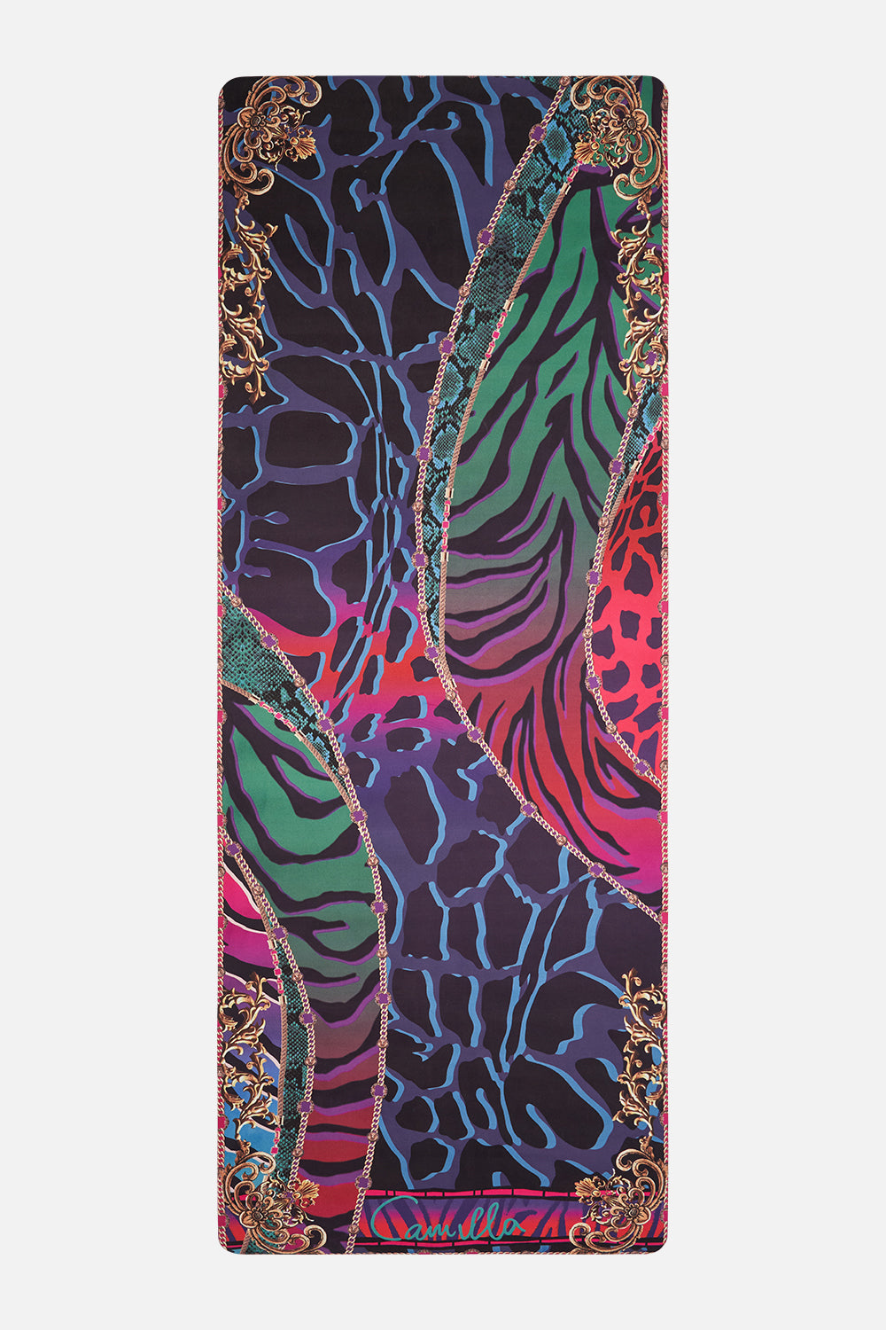 YOGA MAT UNDER THE NEON SUN