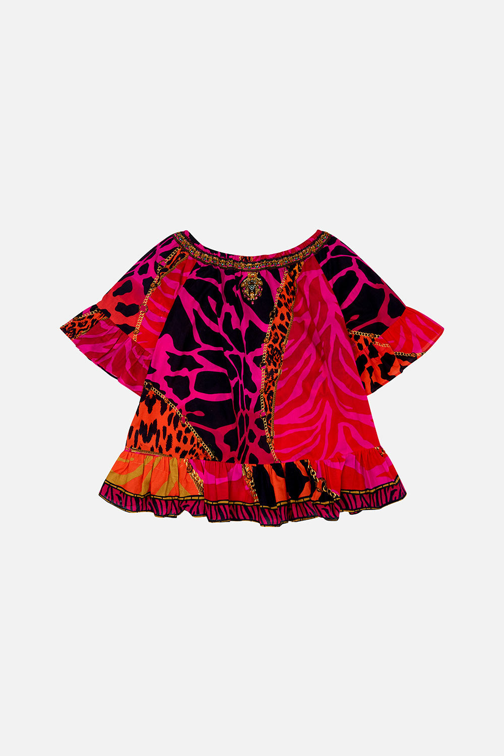 KIDS A-LINE FRILL DRESS 12-14 ALWAYS CHANGE YOUR SPOTS