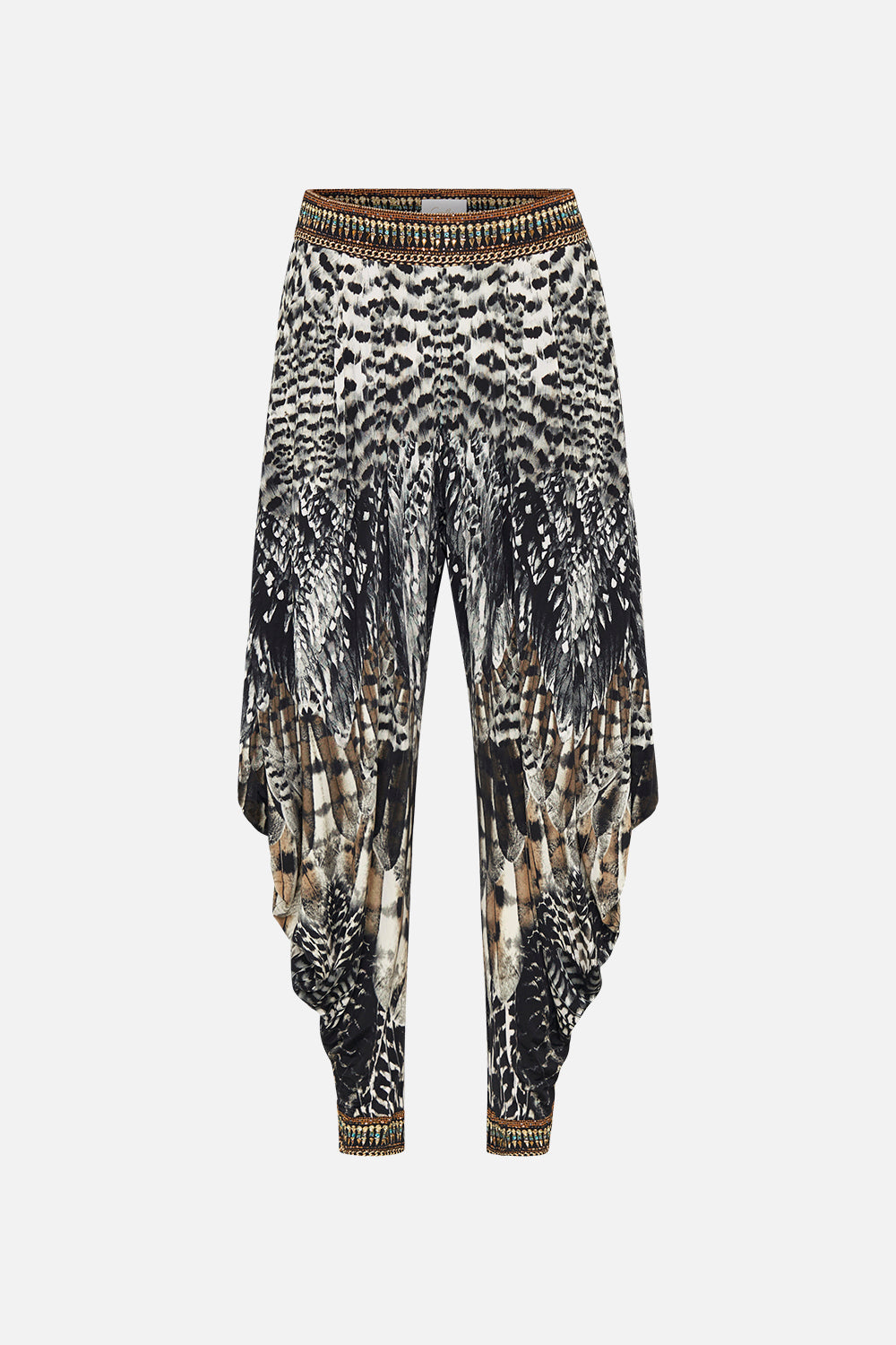 JERSEY DRAPE PANT WITH POCKET NIGHT OWL