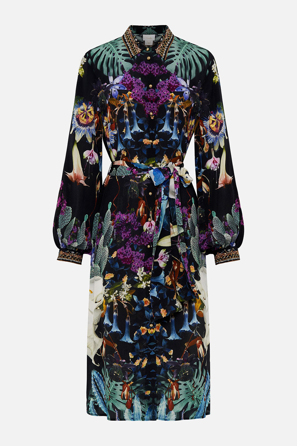 HIGH LOW MIDI SHIRT DRESS HYPNOTISE ME