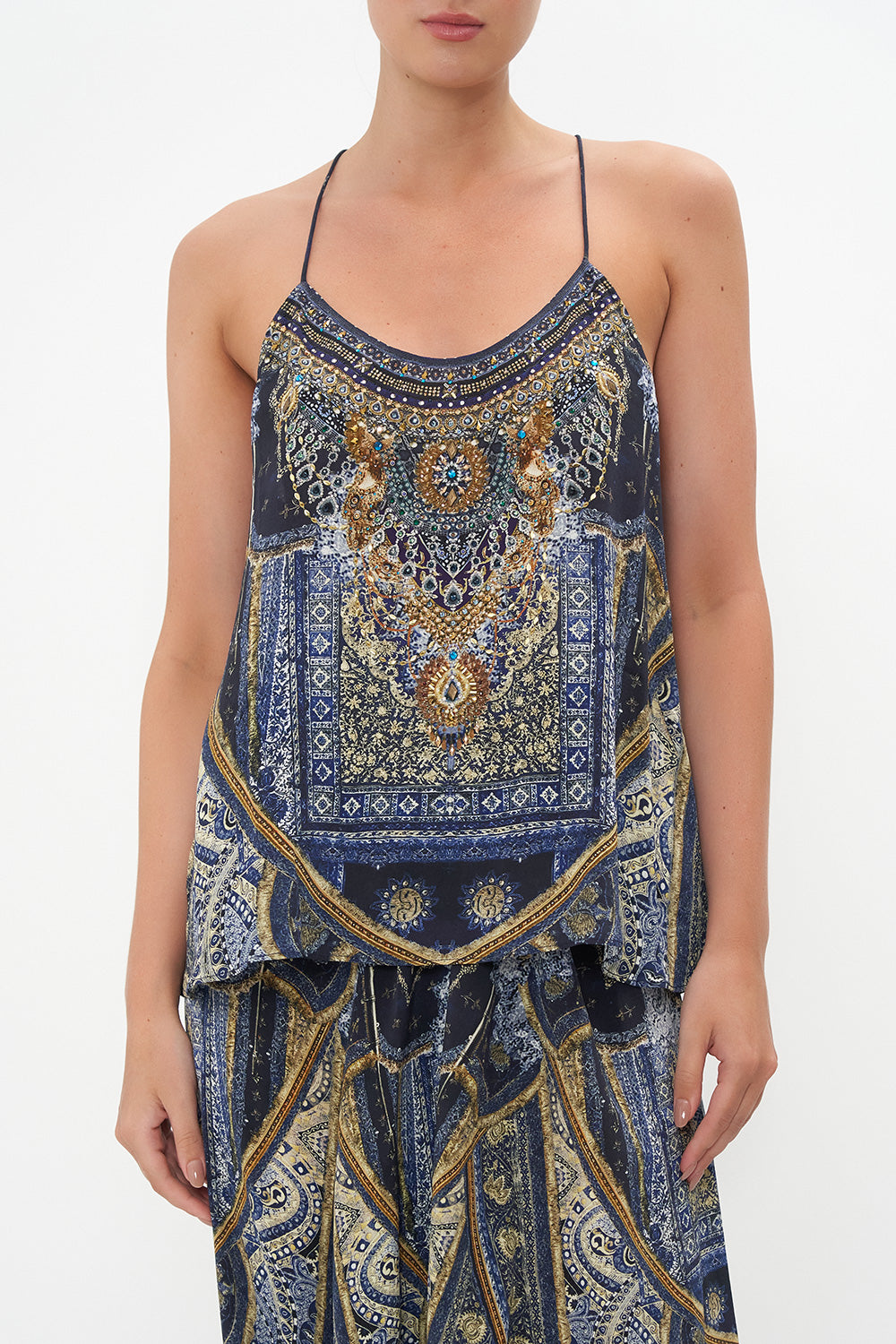 T BACK SHOESTRING TOP FOREVER FAMILY