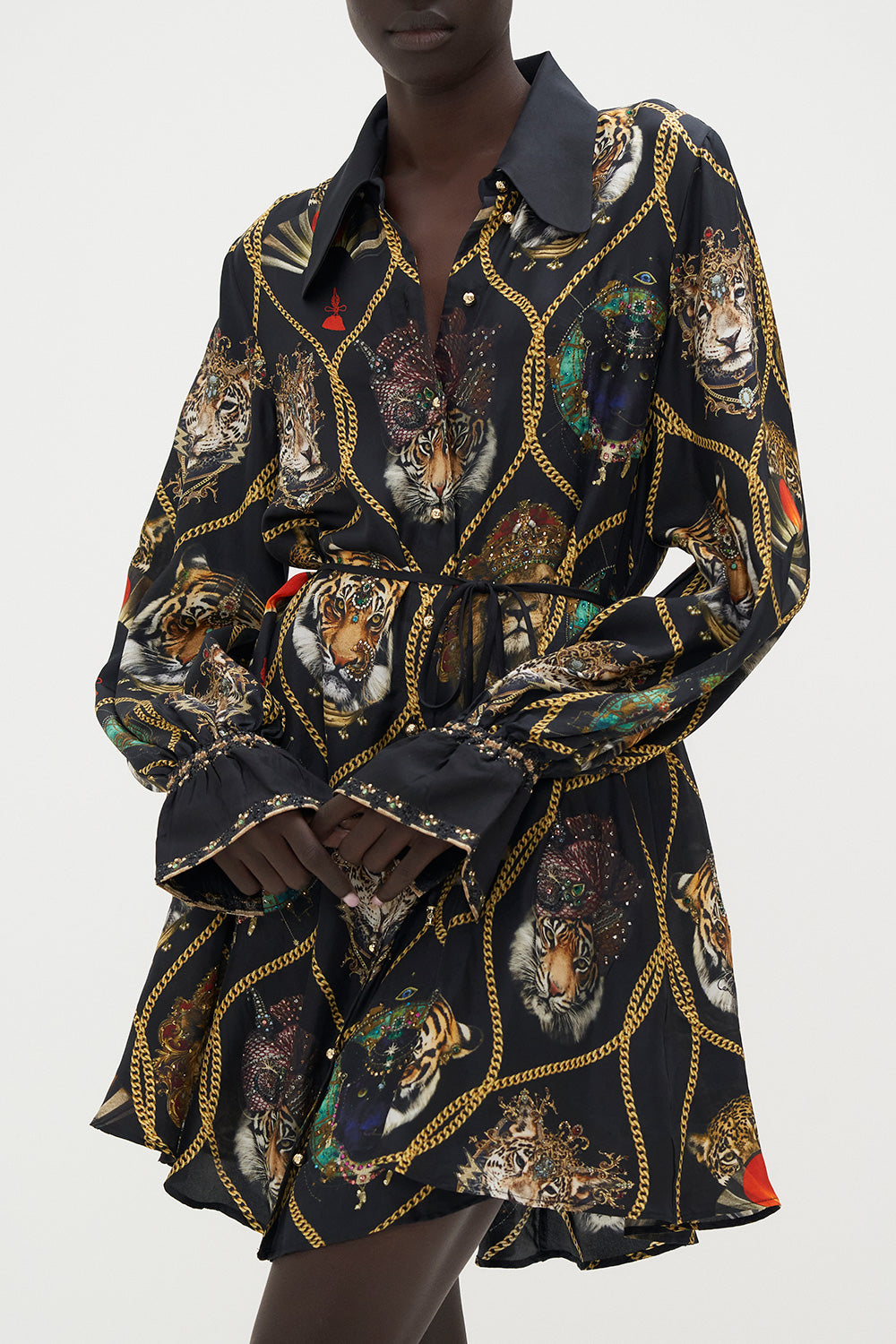 SHIFT SHIRT DRESS JAGGIS JEWELS