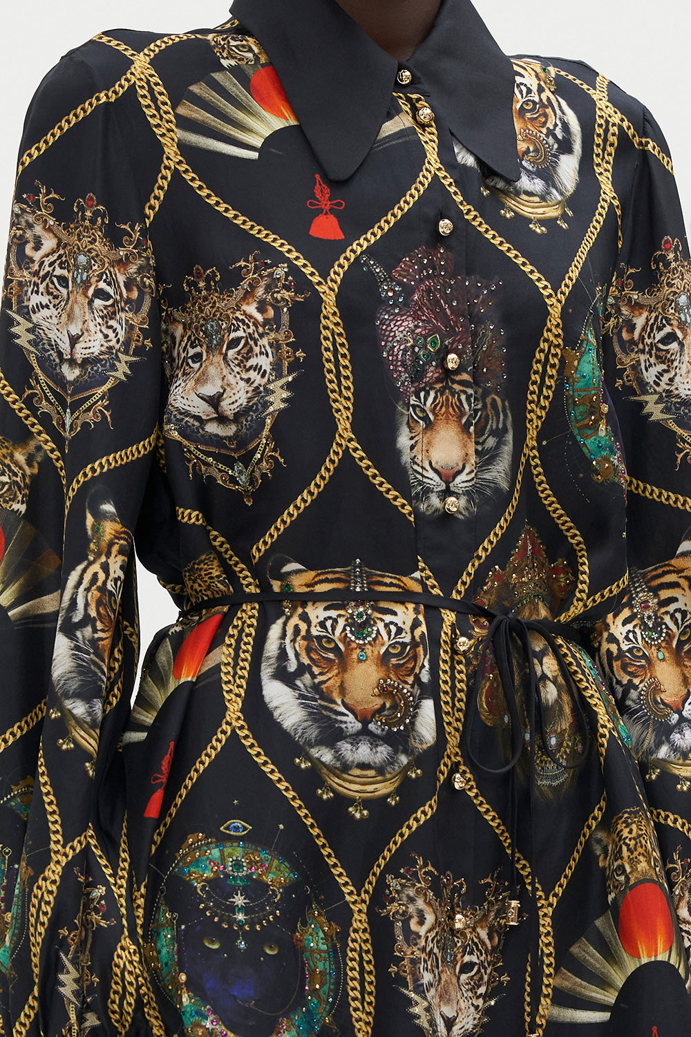 SHIFT SHIRT DRESS JAGGIS JEWELS