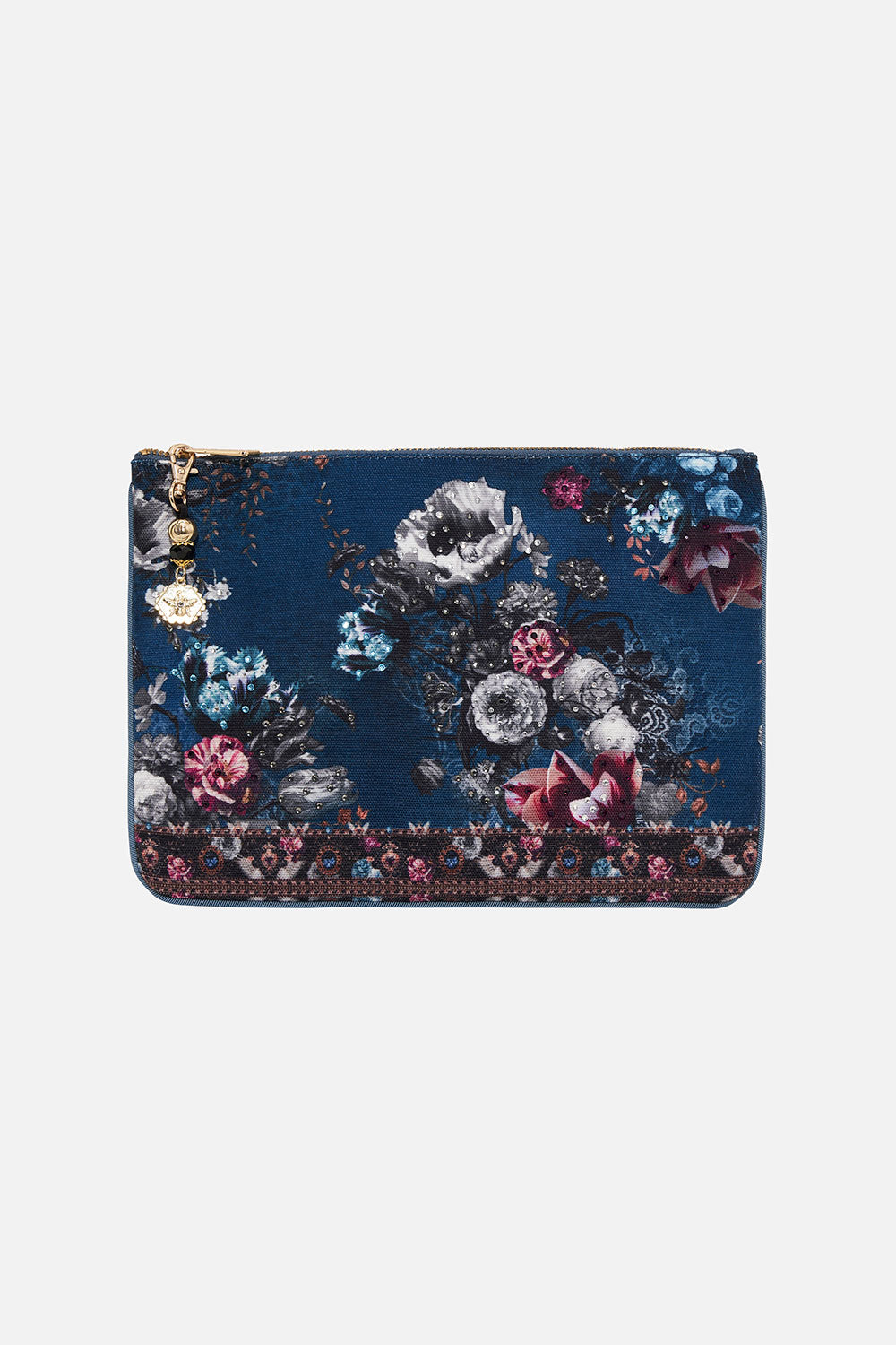 SMALL CANVAS CLUTCH NOT A WALLFLOWER