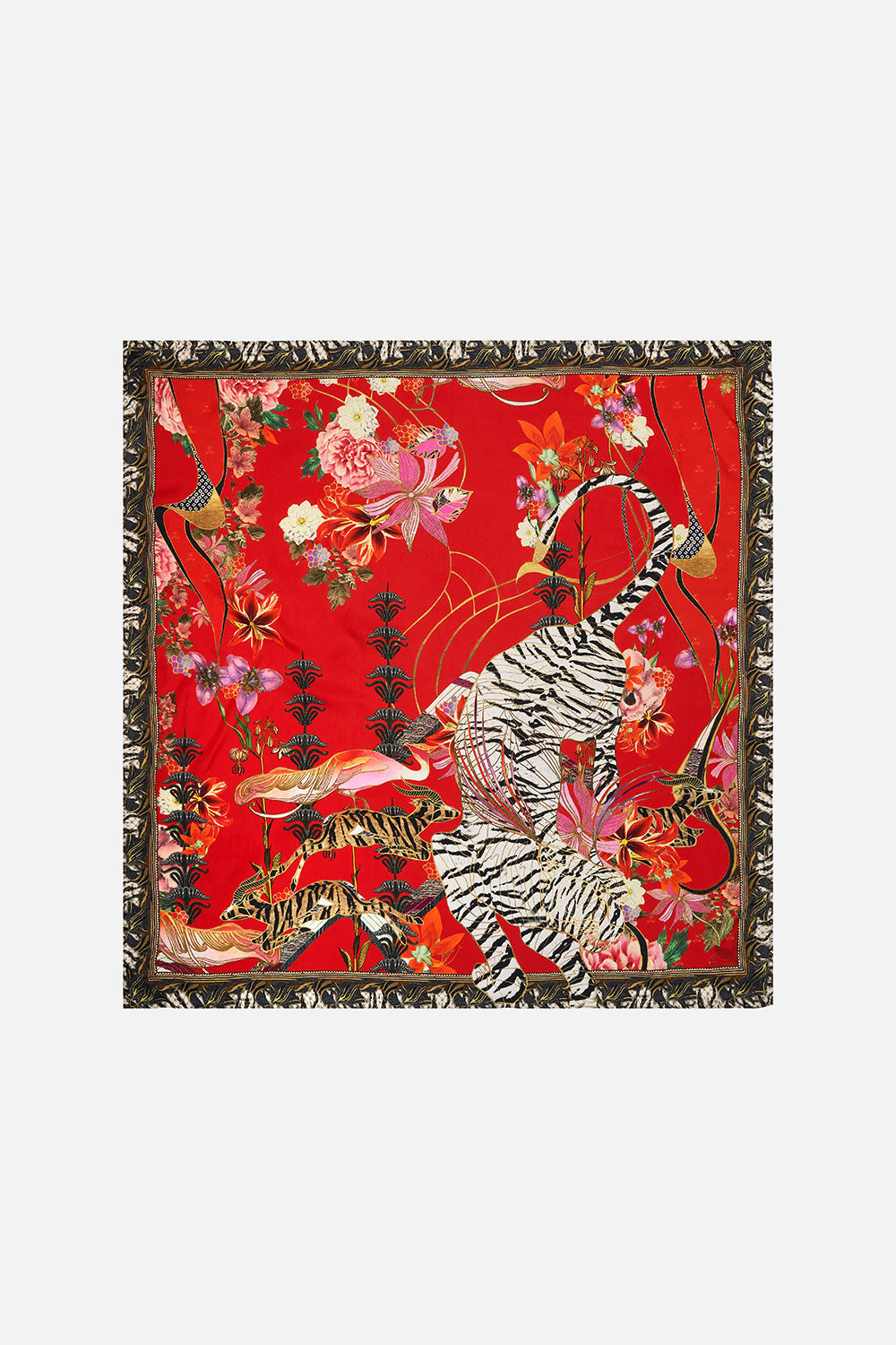 LARGE SQUARE SCARF THE LEGEND OF ZIBA