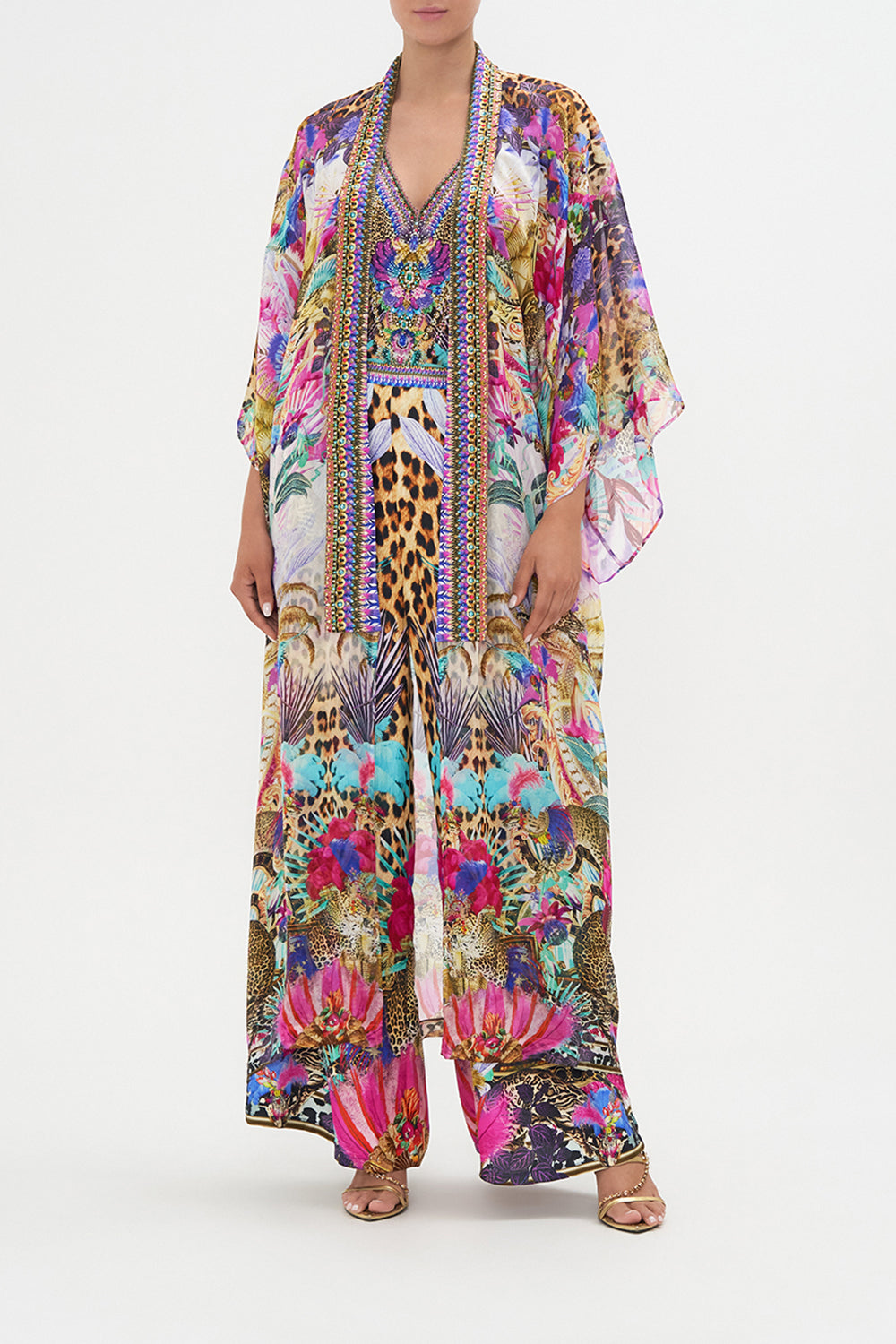 KIMONO LAYER WITH COLLAR MERRY GO ROUND