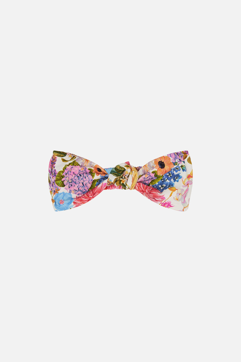 Kids Knot Headband Sunlight Symphony print by CAMILLA