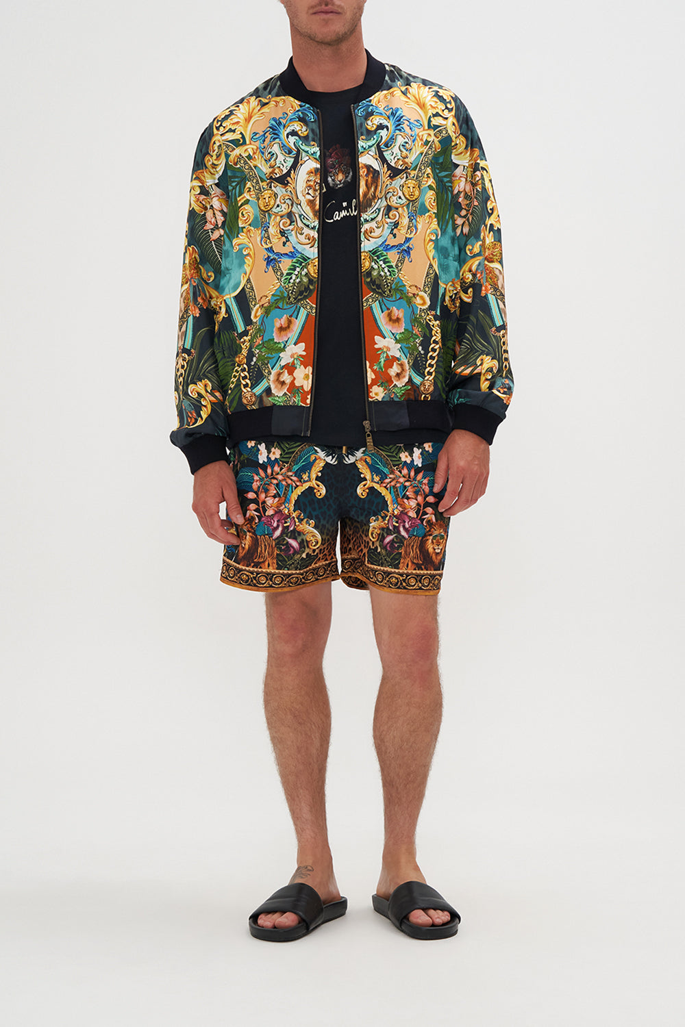 ZIP THROUGH BOMBER JACKET FEARLESS FELIS