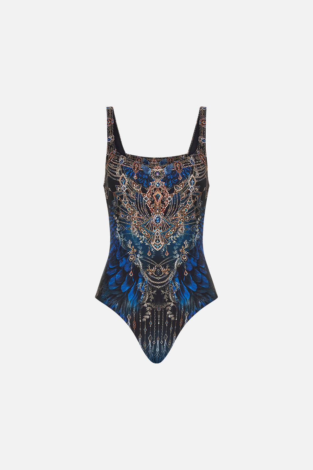 UNDERWIRE  SQUARE NECK ONE PIECE GROUND CONTROL