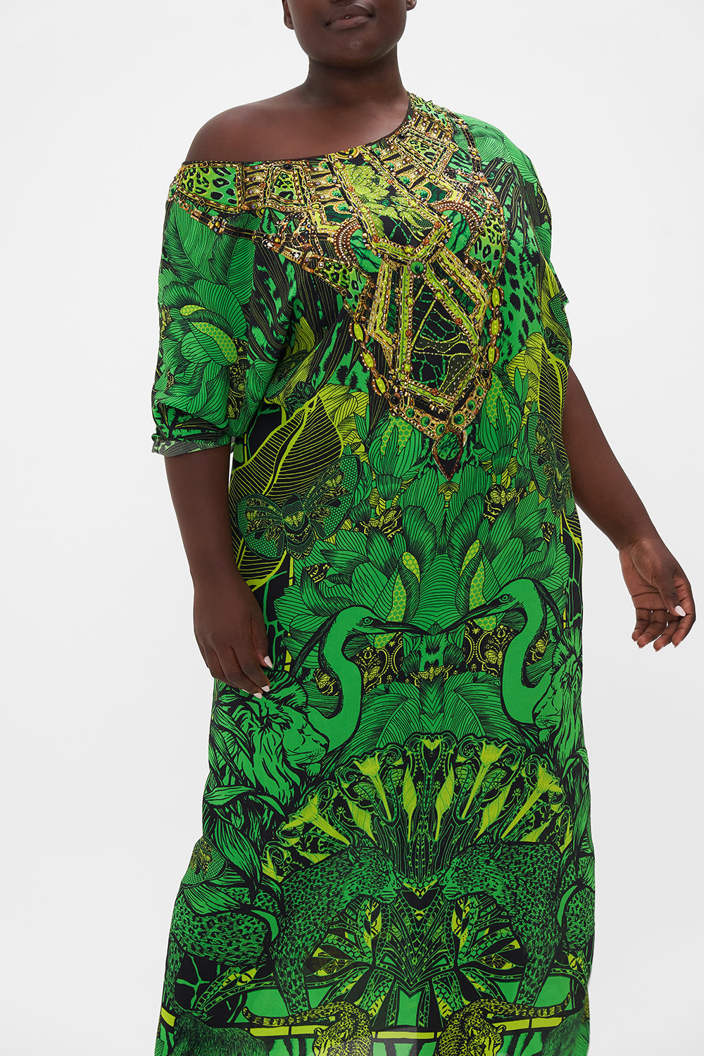 ROUND NECK KAFTAN GORILLA GROOVE