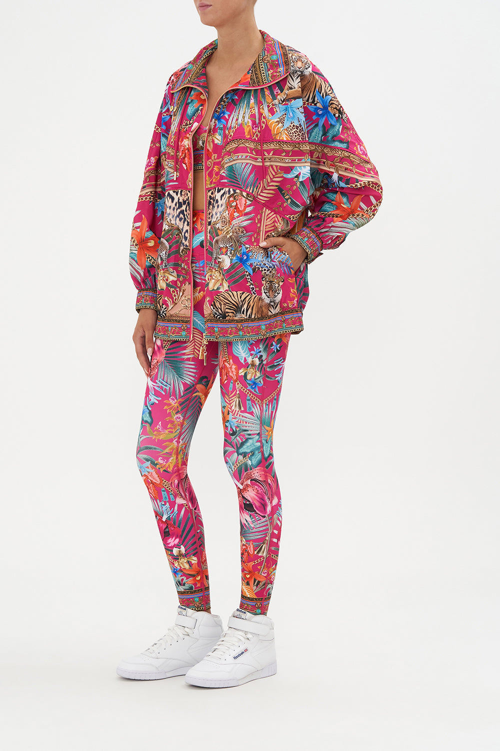 OVERSIZED ZIP FRONT JACKET GAIAS GIRL