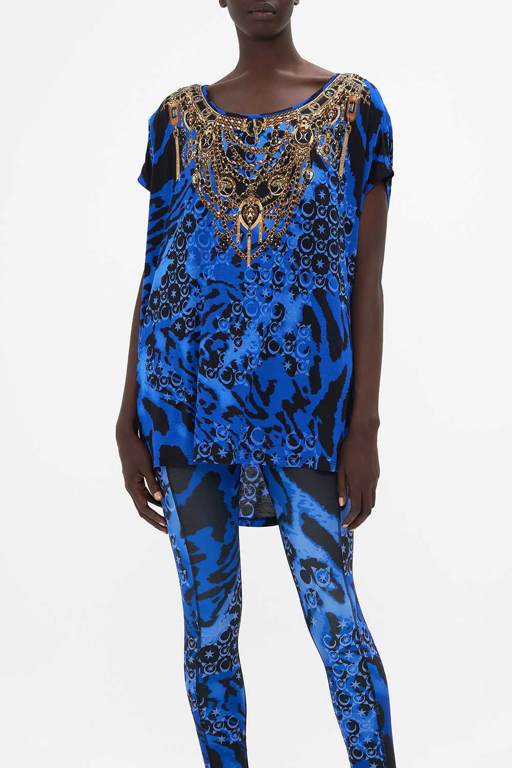 LOOSE FIT TEE CAT GOT YOUR TONGUE