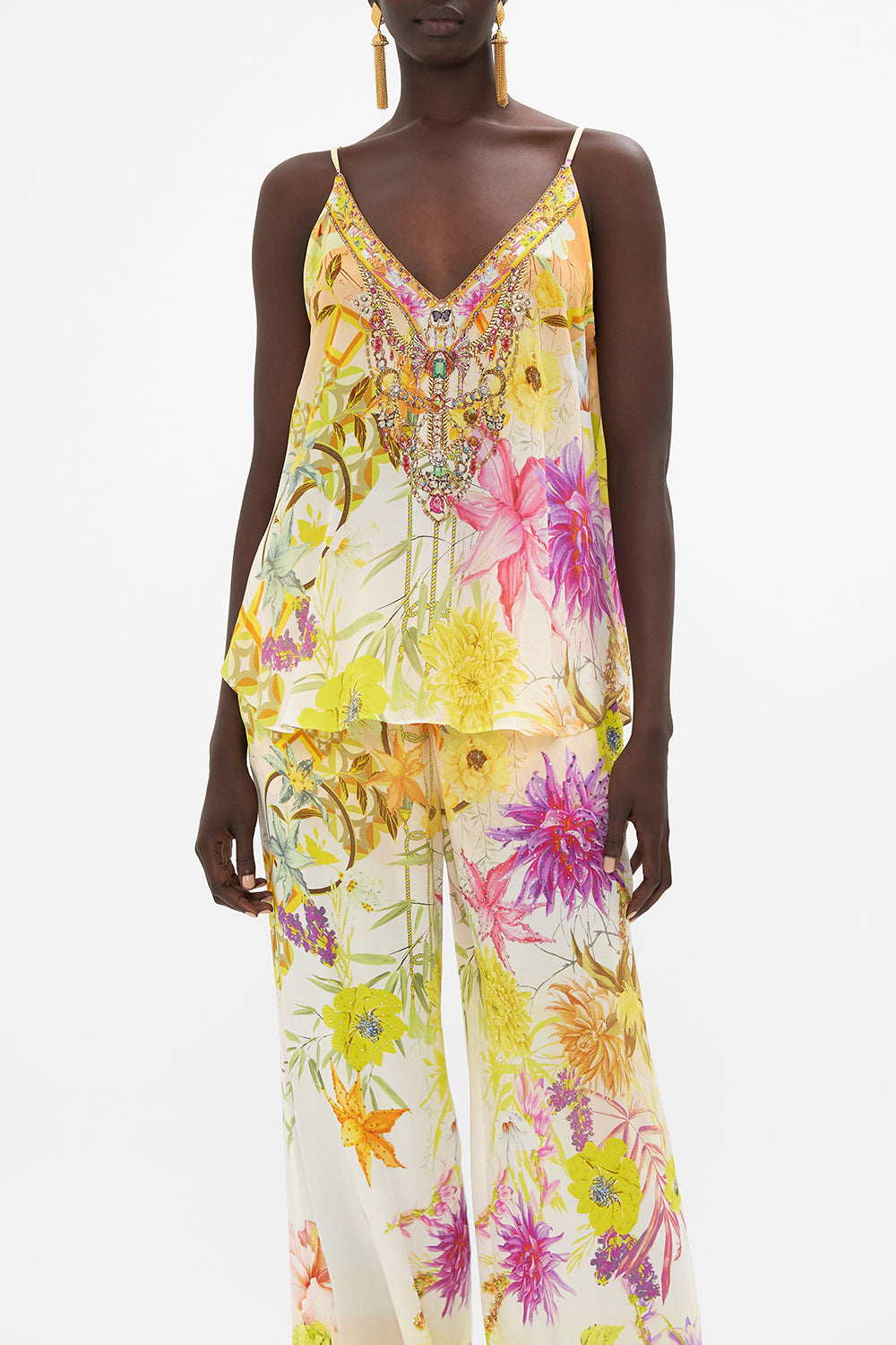 V NECK CAMI HOW DOES YOUR GARDEN GROW