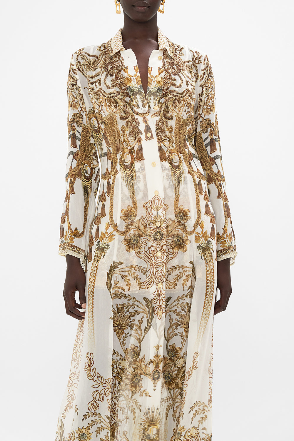 PRINTED TRENCH ROAD TO RICHESSE