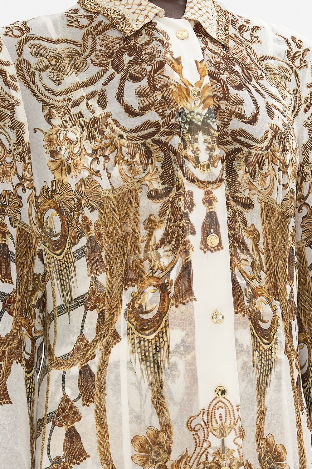 PRINTED TRENCH ROAD TO RICHESSE