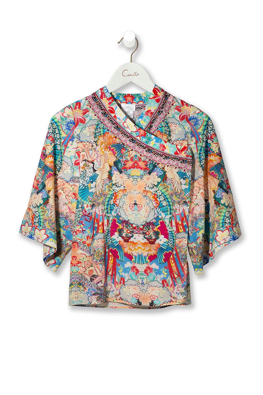 KIDS' KIMONO WRAP DRESS MISO IN LOVE