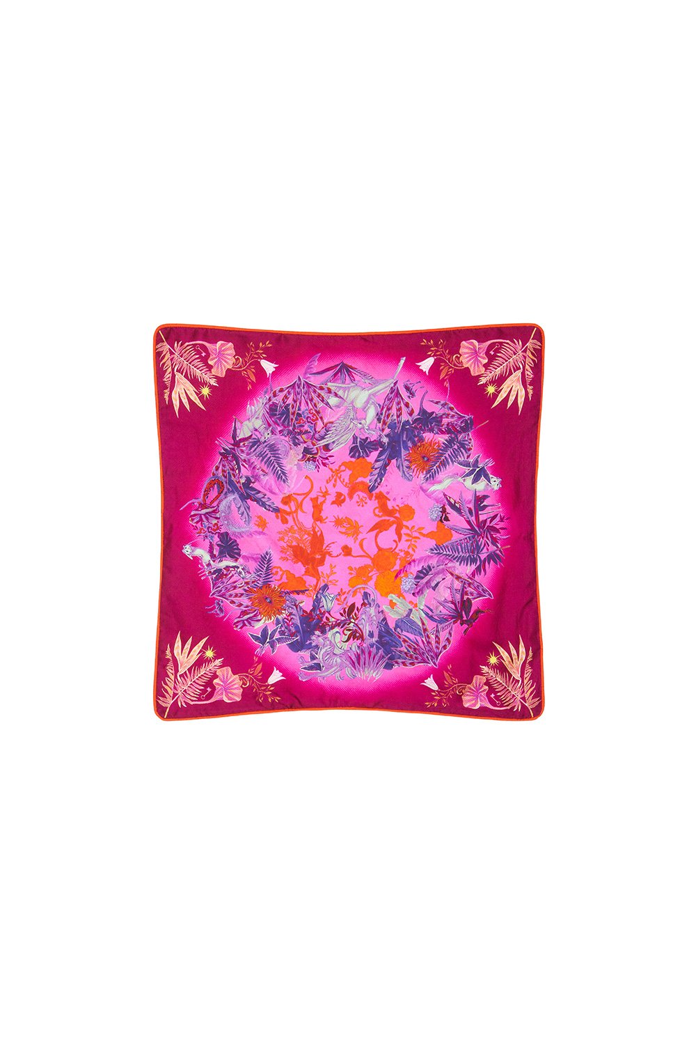 SMALL SQUARE CUSHION TROPIC OF NEON