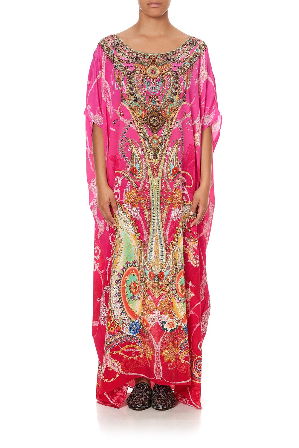 ROUND NECK KAFTAN RAINBOW RHYTHM