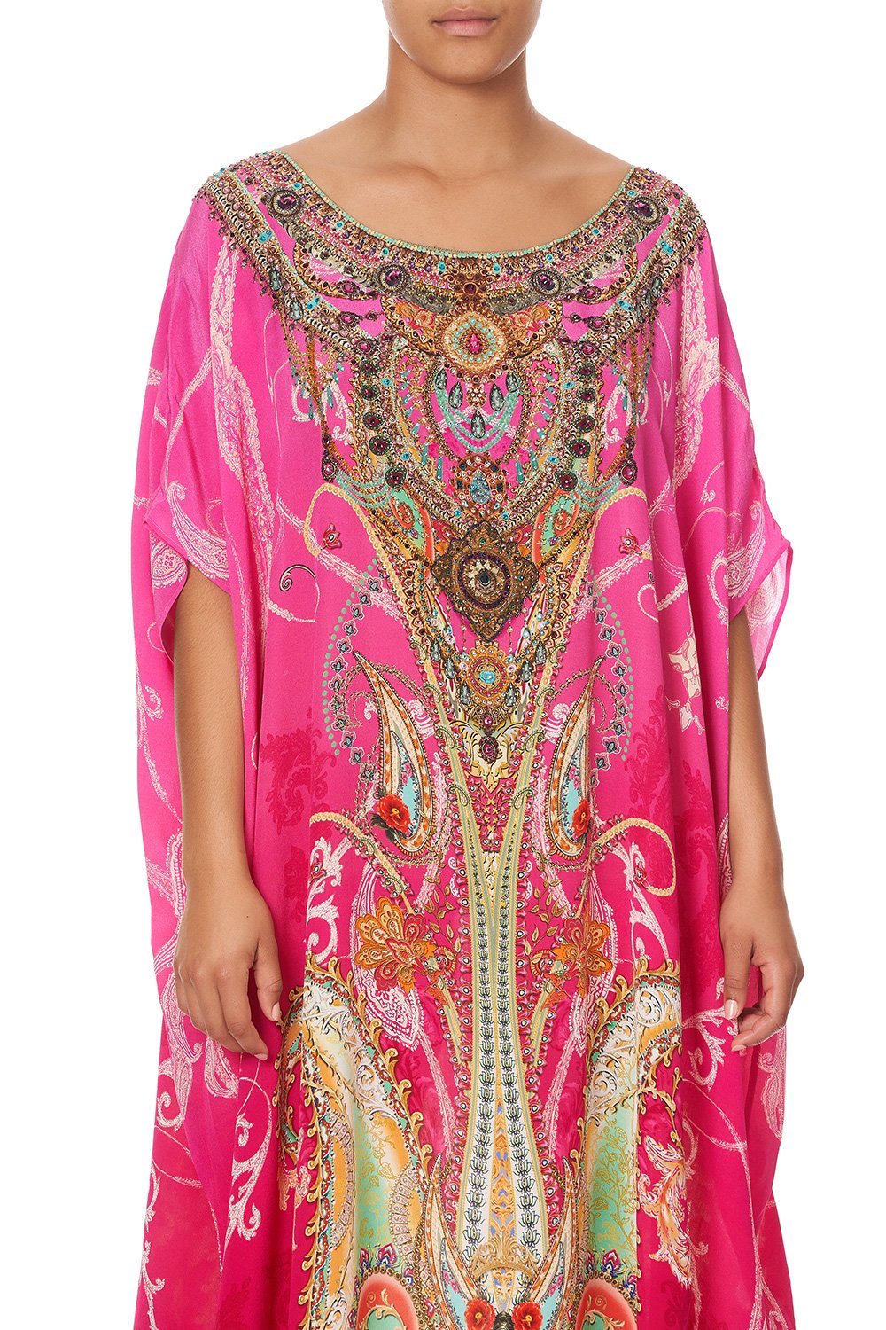 ROUND NECK KAFTAN RAINBOW RHYTHM