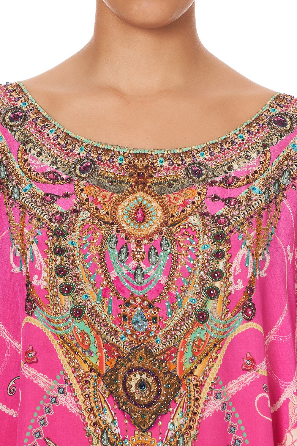 ROUND NECK KAFTAN RAINBOW RHYTHM