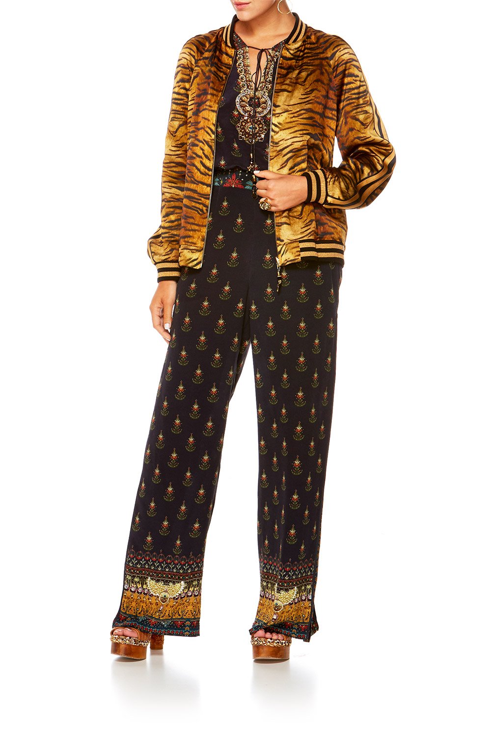 OVERSIZED BOMBER A WOMAN'S WISDOM