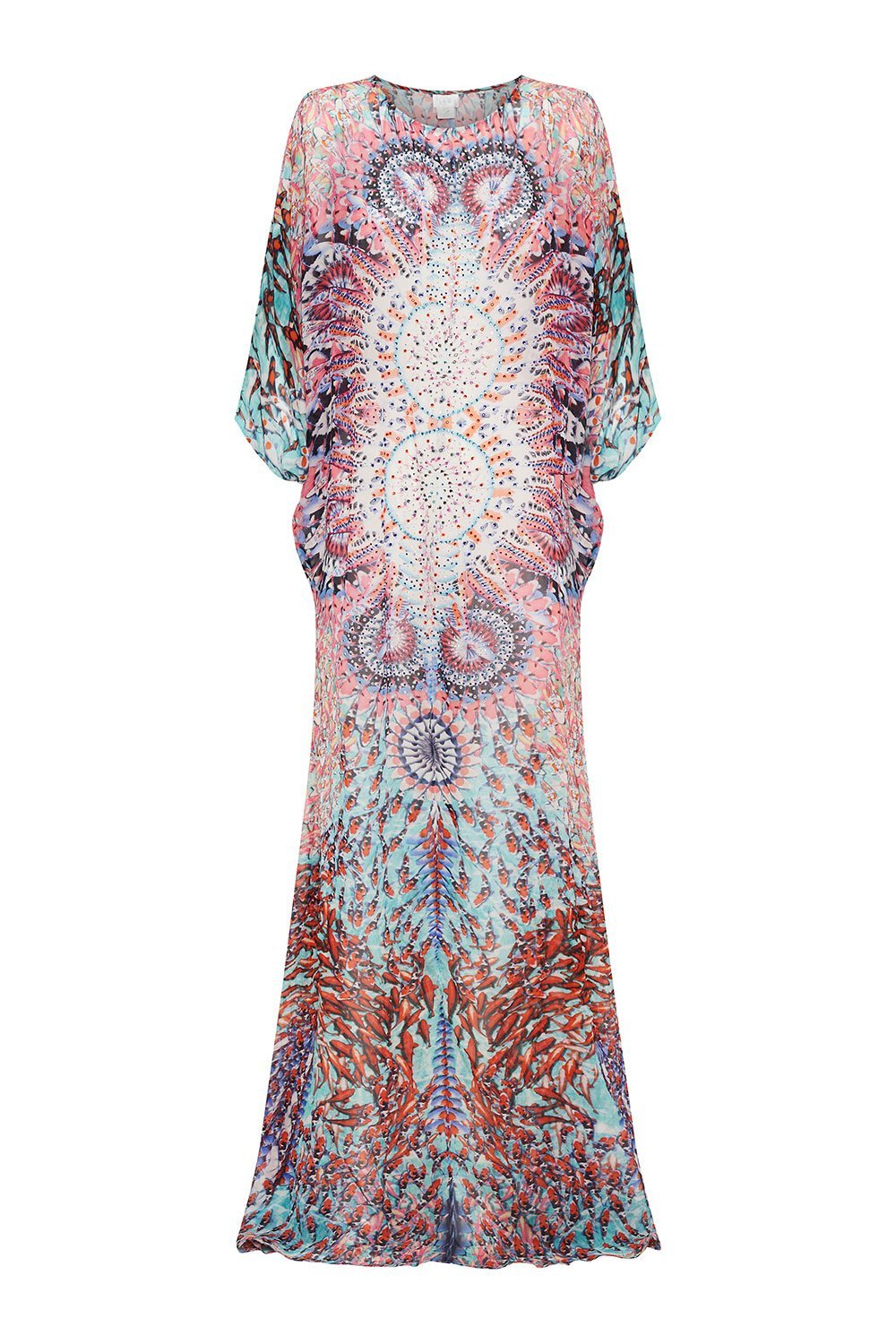 SHEER KAFTAN MILAGRO CHARM