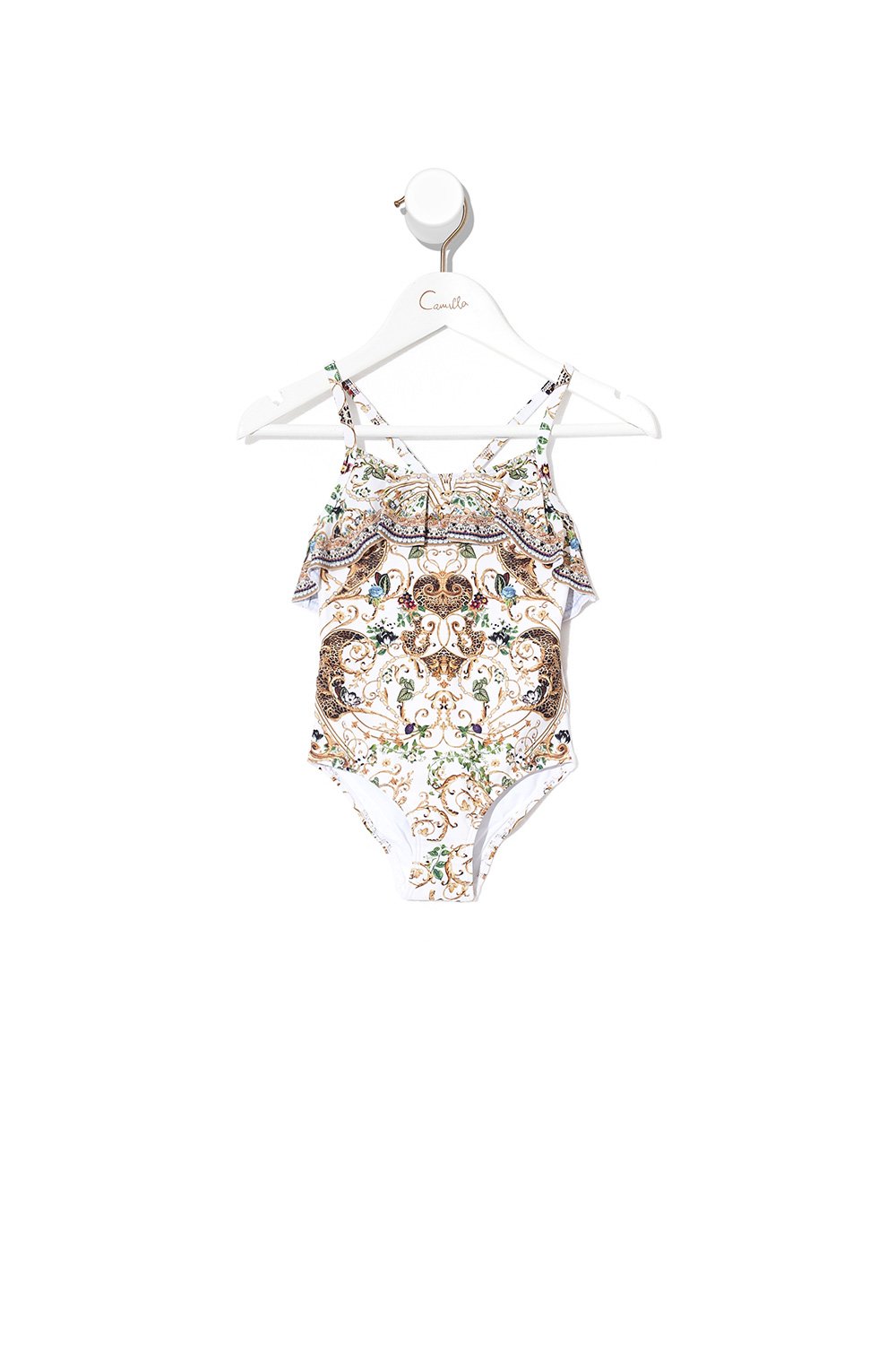 INFANTS NECK FRILL ONE PIECE NIGHT WAITING FOR DAY