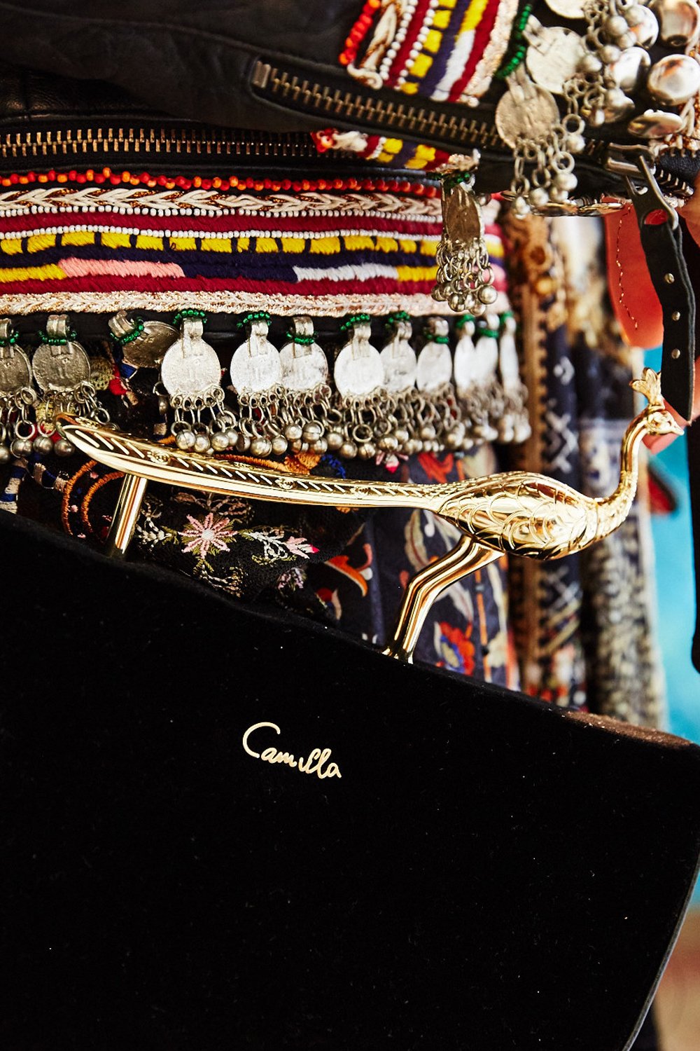 CHAMBER OF REFLECTIONS SMALL EVENING BAG