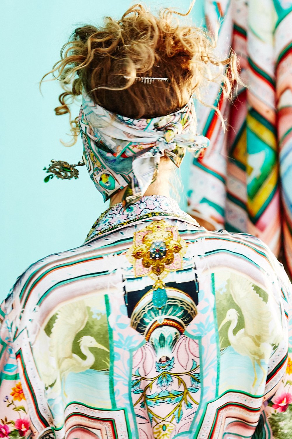 MATRIARCH MUSINGS LONG ROBE W TIE