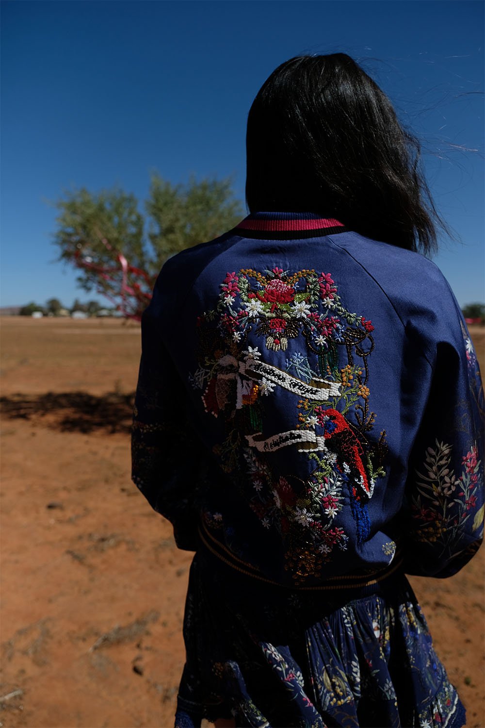 BLOUSON SLEEVE BOMBER WINGS IN ARMS