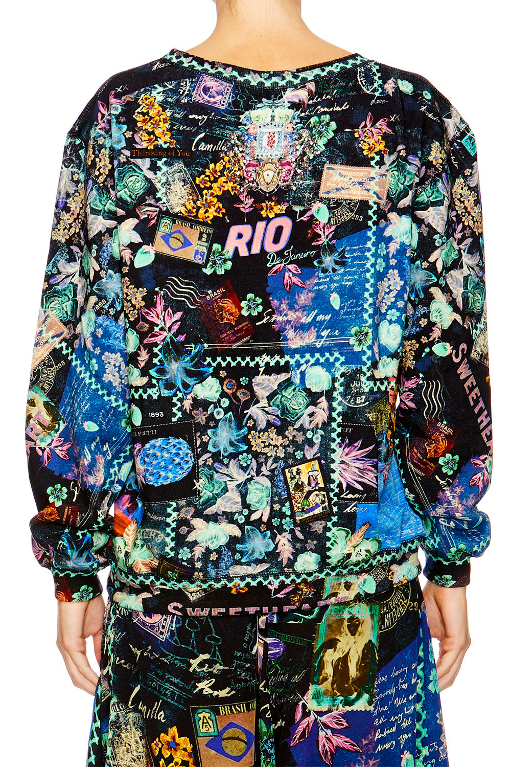 YOUVE GOT MAIL OVERSIZED SWEATER W CUFF