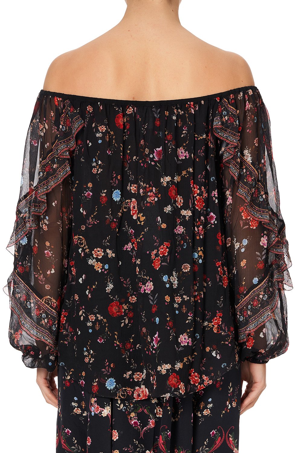 BLOUSON DROP SHOULDER BLOUSE A GIRL LIKE YOU