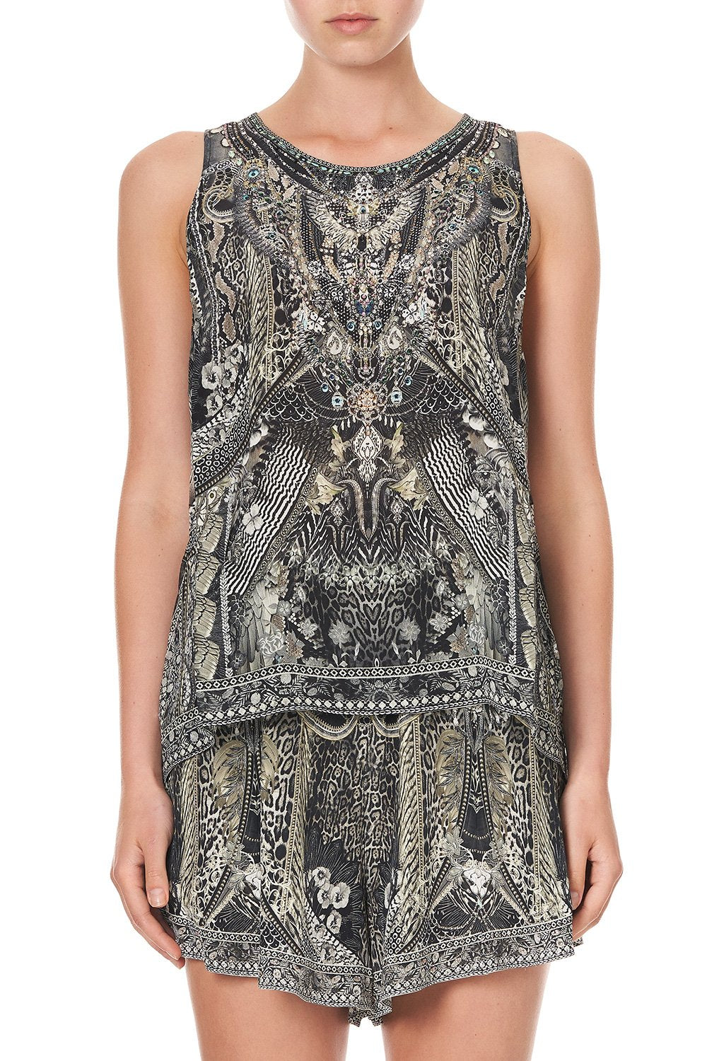 BUTTON BACK TOP ONE TRIBE