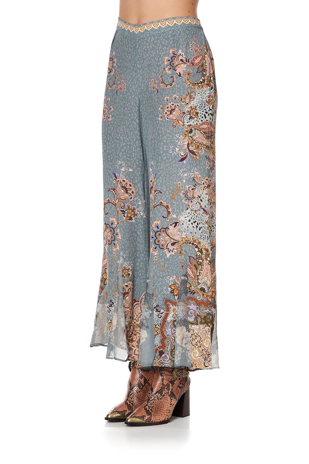 CROPPED GODET PANT LE PALAIS DU ZAHIR