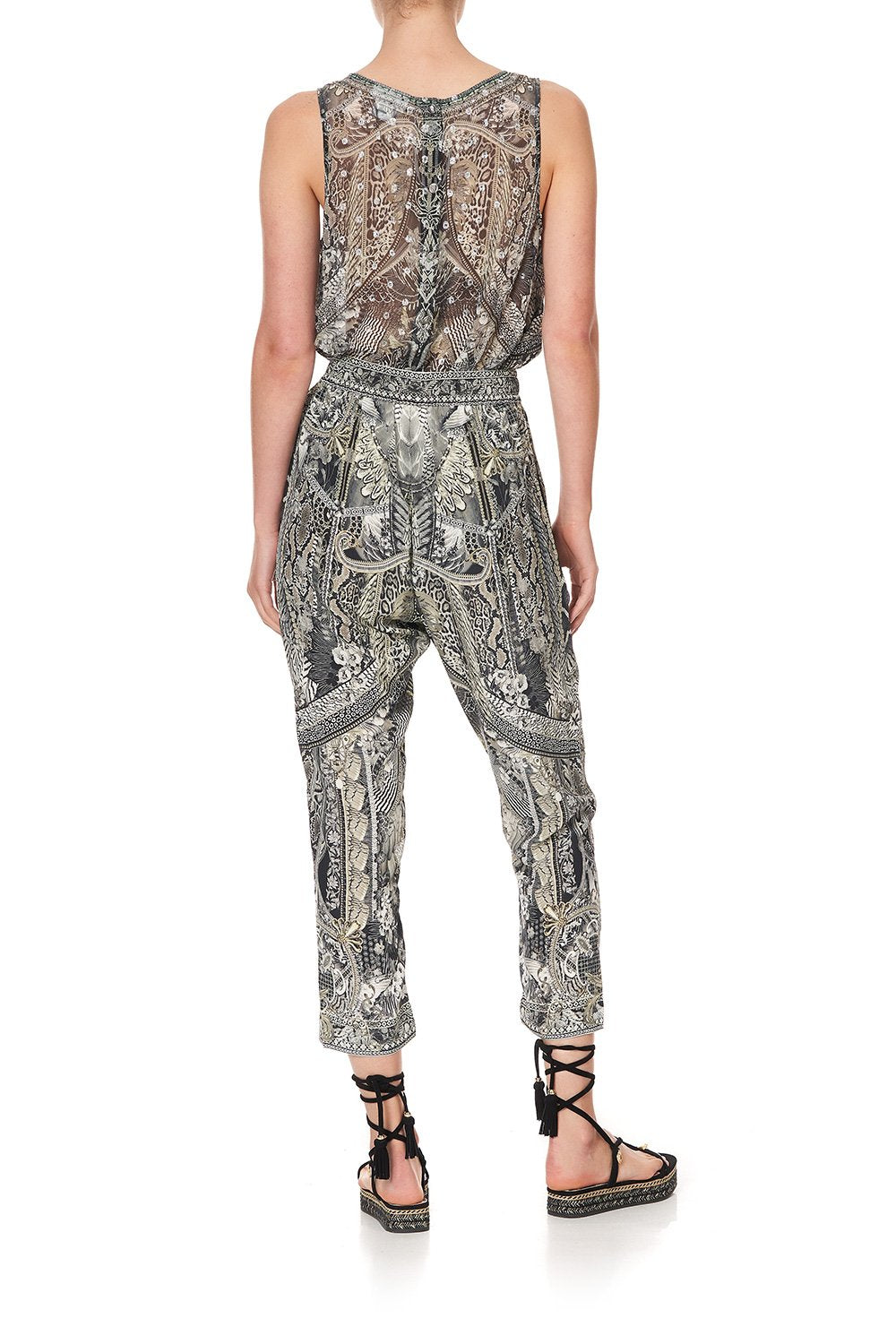 DROP CROTCH SLIM LEG PANT ONE TRIBE