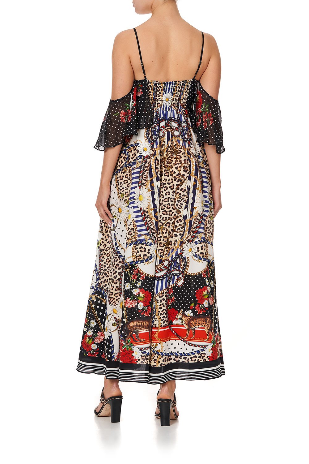 DROP SHOULDER LONG DRESS DEAR BRIGITTE