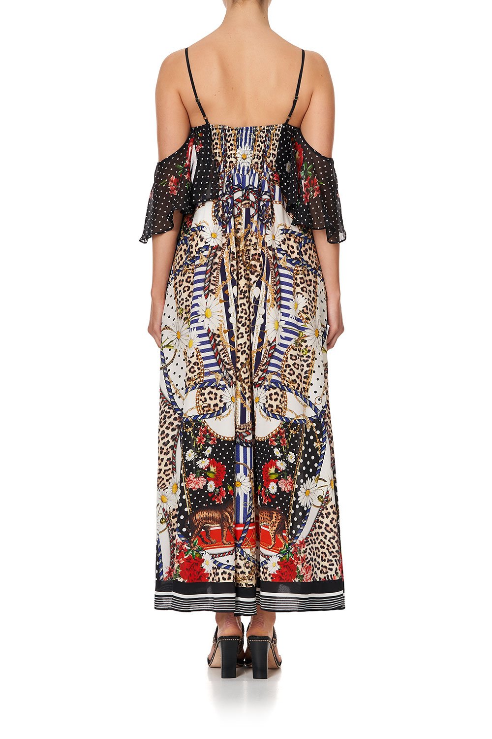 DROP SHOULDER LONG DRESS DEAR BRIGITTE