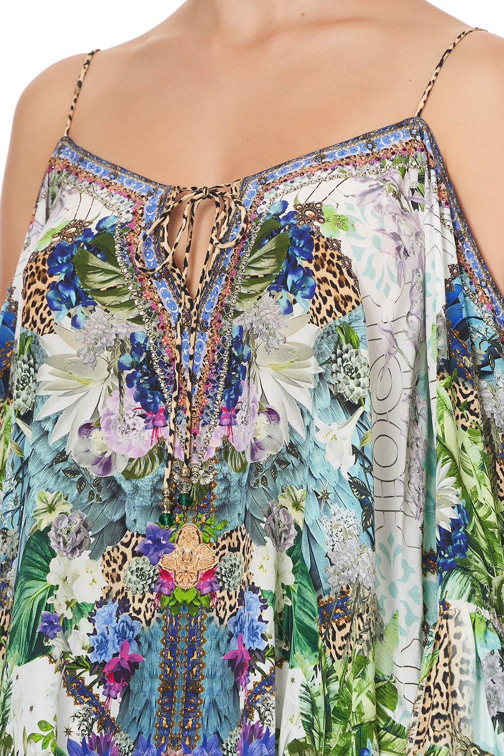 DROP SHOULDER TOP MOON GARDEN