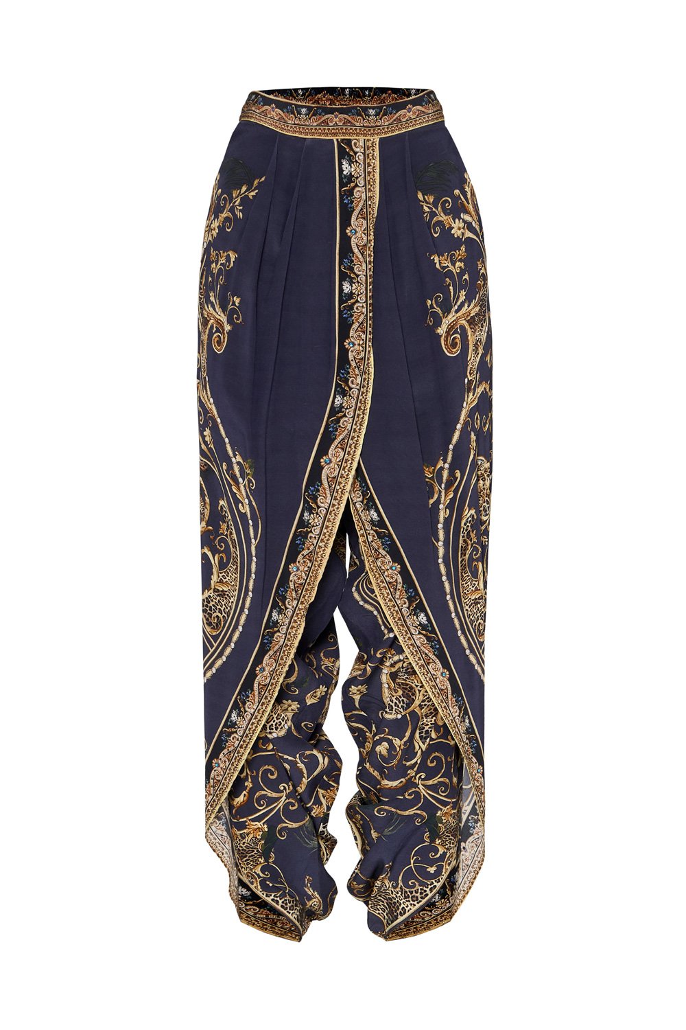 GATHERED WRAP FRONT TROUSER SEVEN DAY WEEKEND