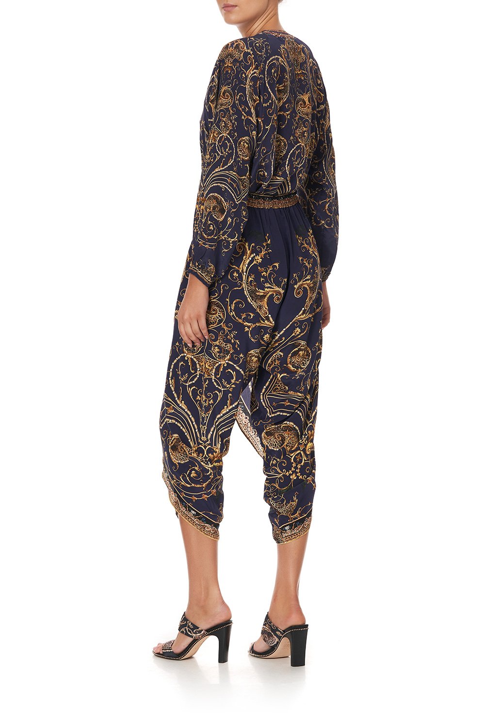 GATHERED WRAP FRONT TROUSER SEVEN DAY WEEKEND