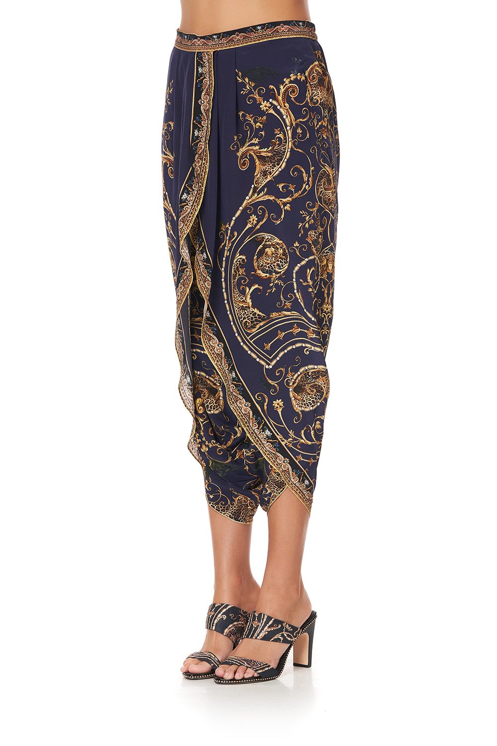 GATHERED WRAP FRONT TROUSER SEVEN DAY WEEKEND