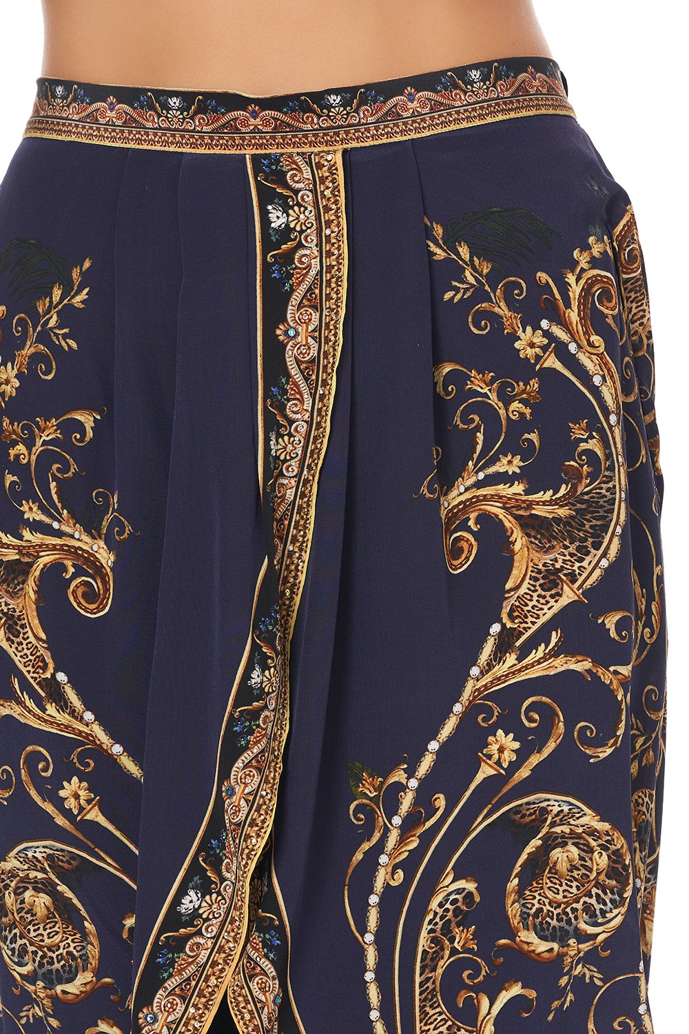 GATHERED WRAP FRONT TROUSER SEVEN DAY WEEKEND