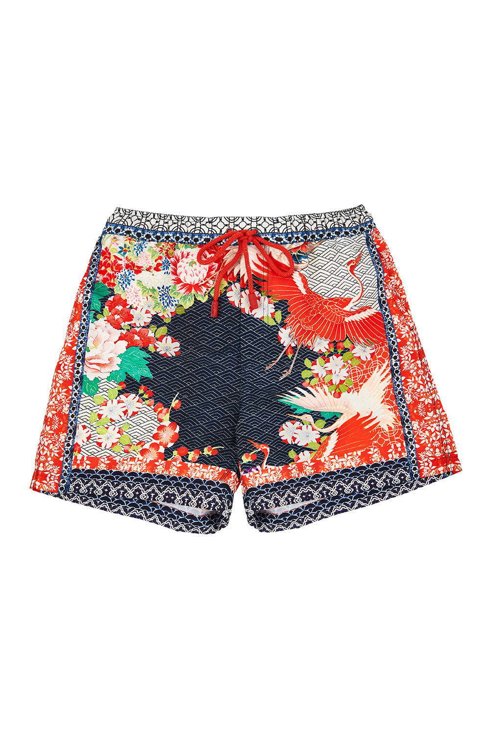 CAMILLA GEISHA GIRL MENS ELASTIC WAIST BOARDSHORT